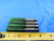 4 PCS NEW HANSON & WHITNEY 1/2 13 H3 HSS PLUG TAP 4 STRAIGHT FLUTE .5 H.W. CO. - MB3949AR1