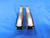 2 PCS HANSON & WHITNEY 1" 12 NF H4 HS-G PLUG TAP 4 STRAIGHT FLUTE 1.0 1"-12 - MB3945AR1