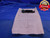CERTIFIED 1" 14 NF 3 THREAD PLUG GAGE 1.0 GO ONLY P.D. = .9536 UNF-3 2B OR 3B - DW13838RD