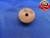 SHOP MADE 3/16 40 SOLID BRASS THREAD PLUG GAGE .1875 INSPECTION CHECK - DW13844AJ1