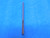 CLEVELAND .2625" O.D. HSS CHUCKING REAMER 1/4 SHANK 6 FLUTE 17/64 UNDERSIZE - MS5939LVR