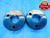 1 7/16 40 NS 3 THREAD RING GAGES 1.4375 GO NO GO P.D.'S = 1.4216 & 1.4186 CHECK - DW14274RD