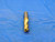 KENNAMETAL 25/64 O.D. TiN CARBIDE END MILL 27/64 SHANK 4 FL HEC391S4100 .390625 - MB4769AL1