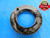 4" 20 NS 3 THREAD RING GAGE 4.0 4.00 4.000 4.0000 GO ONLY P.D. = 3.9675 UNS-3A - DW14371RD