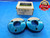 1 5/8 16 UN 2A LEFT HAND THREAD RING GAGES 1.625 GO NO GO PD'S = 1.5828 & 1.5776 - DW14489AD2