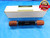 1.093 18 NS 3 SET THREAD PLUG GAGE 1.0930 GO NO GO P.D.'S = 1.0569 & 1.0529 - DW14738AG2