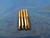 4PC NEW GTD 1/4 28 NF GH3 HSS SPIRAL POINT TAP 2 STRAIGHT FLUTE .25 USA MADE - MB5579AR1