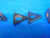 4PCS NEW GREENLEAF TSN-535 0247708 CARBIDE TURNING INSERT SEAT SHIMS TRIANGLE - AR5042RDT