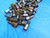 50 PC LOT OF GO & NO-GO MEMBERS SMOOTH PIN PLUG GAGES VARIOUS SIZES AROUND 1" - MB5717AZ1