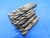 9 PCS GUHRING & OTHERS HSS TWIST DRILL BIT SIZES FROM 5/8 TO 55/64 BRIDGEPORT - MB6014AE2