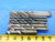 8 PCS STRAIGHT SHANK TWIST DRILL BITS SIZES FROM 5/8 TO 21/32 BRIDGEPORT TOOLING - MB6017AE2