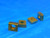 6PCS NEW AMERICAN HELLER 50SCI C6 TiN CARBIDE INSERTS FOR UNIDEX DRILL HEAD - FAX-AR5535