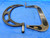2PC STARRETT / BROWN & SHARPE 7" - 8" OUTSIDE MICROMETERS NOT WORKING FOR PARTS  - MB6546AP1