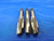 3PCS GTD M18 X 2.5 D7 HSS SPIRAL POINT TAP 3 SPIRAL POINT FLUTE 18 mm METRIC USA - MB6585AR1