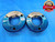1.967 12 NS 2 LEFT HAND THREAD RING GAGES GO NO GO P.D.'S = 1.9129 & 1.9067 L.H. - DW15612AM2