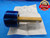CERTIFIED 3 1/2 12 UN 3A SET THREAD PLUG GAGE 3.5 3.50 GO ONLY P.D. = 3.4459 - DW15717RD