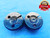 5 40 UNC 2A VERMONT THREAD RING GAGES #5 .125 GO NO GO P.D.'S = .1080 & .1054 - DW15841AK2