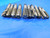 10PC HSS TAPS SIZES INCLUDE 1 1/4 - 12, 1 1/8 - 7, 1" - 8, 3/4 - 16, 1 3/16 - 12 - MB6957AK2