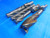 7PCS HSS END MILLS CUTTING DIAMETERS RANGE FROM ABOUT 1" TO 1.92" TOOLING LOT - AR6501AK2