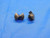 2PCS NEW INGERSOLL YA1460R01 IN2005 CARBIDE QWIK TWIST INSERTS .575" 14.6 mm - FAX-MB7493