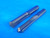 2PCS 25/64 O.D. CARBIDE STRAIGHT FLUTE DRILL BIT 2" LOC 3 1/4 OAL .3906 00970251 - AR7171RDT