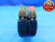 CERTIFIED 2 1/8 24 NS 2A THREAD RING GAGES 2.125 GO NO GO PDS= 2.0968 & 2.0926 - DW16240RD