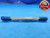 M9 X 1.25 6g METRIC SET THREAD PLUG GAGE 9 GO NO GO P.D.'S = .3212 & .3166 CHECK - DW16446LVR
