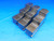 SET 3 STEEL CHUCK JAWS DOUBLE STEP SERRATED .550" SLOT SOUTHBEND CNC LATHE MILL - AR7754RDT