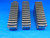 SET 3 STEEL CHUCK JAWS DOUBLE STEP SERRATED .550" SLOT SOUTHBEND CNC LATHE MILL - AR7754RDT
