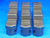 SET 3 STEEL CHUCK JAWS DOUBLE STEP SERRATED .548" SLOT SOUTHBEND CNC LATHE MILL - AR7755RDT