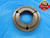 2 5/8 12 N THREAD RING GAGE 2.625 2.6250 GO ONLY P.D. = 2.5709 INSPECTION CHECK - DW16905AW2