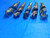 LOT 5 HSS SILVER & DEMING TWIST DRILL BITS 16.50mm - 27/32 USA REDUCED SHANK - AR8066AY2