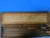 STARRET NO. 823E INSIDE MICROMETER SET 4" - 40" RANGE 6 RODS W/ WOODEN CASE MIC