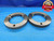 4 7/8 12 UNJ 3A THREAD RING GAGES 4.875 4.8750 GO NO GO P.D.'S = 4.8209 & 4.8159 - DW16929AX2