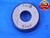 .5606 MASTER PLAIN BORE RING GAGE .5625 -.0019 UNDERSIZE 9/16 14.239 mm - MC0516LVR