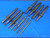 11 PC FACE / SHELL MILL ARBORS 1/2- 1 1/4" PILOTS MORSE TAPER #2 - #5 SHANKS