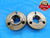 1 1/8 8 UNJ 3A THREAD RING GAGES 1.125 1.1250 GO NO GO P.D.'S = 1.0438 & 1.0386 - DW17037AW2