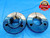 1 1/2 8 N 2 LEFT HAND THREAD RING GAGES 1.5 GO NO GO P.D.'S = 1.4178 & 1.4098 - DW17124AW2