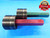 3" 12 NS 3A HILO SET THREAD PLUG GAGE 3.0 GO NO GO PDS = 2.8789 & 2.8735 UNS - DW17380AW2