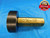 SHOP MADE 2 3/8 27 THREAD PLUG GAGE 2.375 2.3750 GO ONLY P.D. = 2.357 CHECK - DW17502AW2