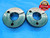 1 3/8 48 NS 2 THREAD RING GAGES 1.375 1.3750 GO NO GO P.D.'S = 1.3615 & 1.3571 - DW17628RD