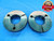 1 3/4 32 NS 2 THREAD RING GAGES 1.75 1.750 GO NO GO P.D.'S = 1.7297 & 1.7246 - DW17646RD