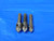 3PCS WELDON & OTHERS HSS 82 DEGREE COUNTERSINK DEBURRING TOOLS 1/4 SHANK DIA .25 - MB9175AZ2