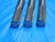 3 pcs WOLVERINE .3340/.3345 O.D. CARBIDE CHUCKING REAMERS 6 FL SERIES 1410 8.5mm - M-AR9259RDT