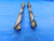 2PCS PRECISION DRILL 31/64 O.D. HSS CARBIDE TIPPED DRILL BIT MT2 .4843 MT2 - AS2087BP2