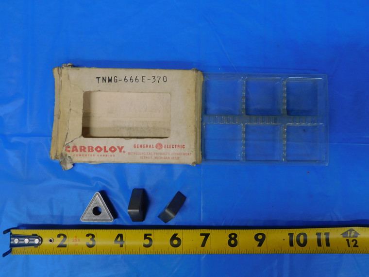 3PCS NEW SECO TNMG-666E-370 CARBIDE INSERTS TNMG666 TNMG 666 USA MADE - MB9897BG2