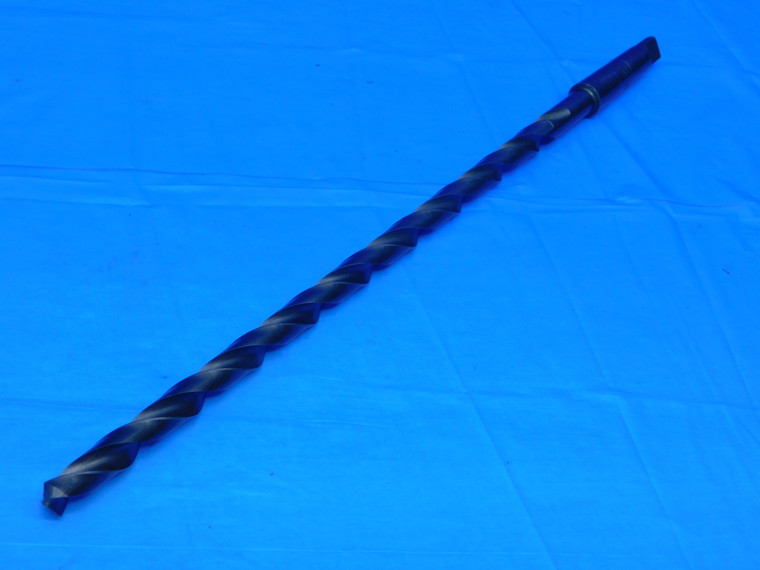 DORMER 17/32 O.D. HSS TWIST DRILL BIT MORSE TAPER #2 SHANK 13 3/4 LOC .5312 MT2 - AR9977BP2