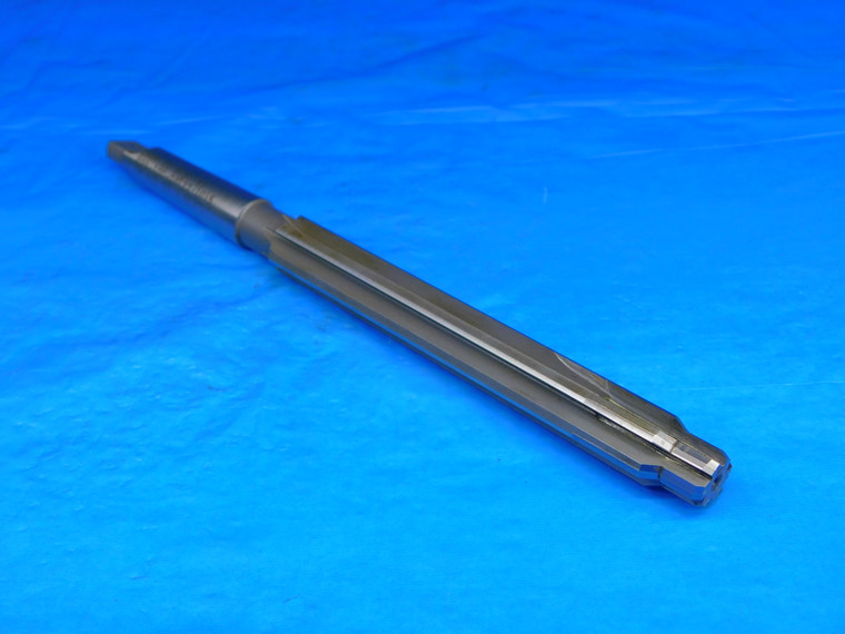 NEW CARR .8122" OD HSS CARBIDE TIPPED PILOTED REAMER MT2 6 FL 13/16 UNDERSIZE - AR10023BU2
