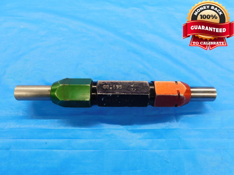 .4950 & .4966 PIN PLUG GAGE GO NO GO .5000 -.0034 UNDERSIZE 1/2 12.614 mm .495 - DW18579BB2