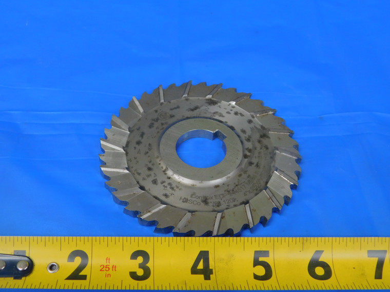 CONTROX 4" O.D. X 1/4 WIDTH X 1" PILOT STAGGERED TOOTH SIDE MILLING CUTTER 36 T - MB10221BT2